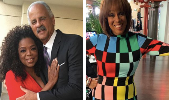 Gayle King Tells BFF Oprah What To Do If She Ever Caught Her In Bed W/ Stedman Graham