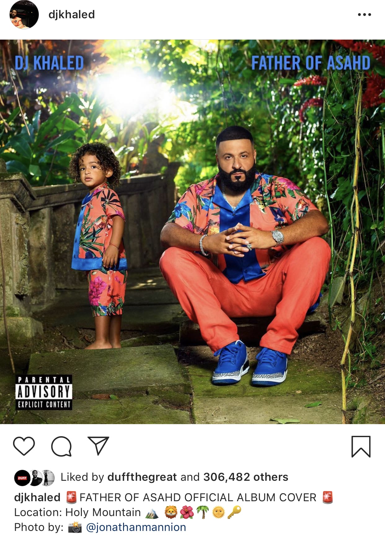 DJ Khaled Unveils 'Father of Asahd' Album Cover - theJasmineBRAND