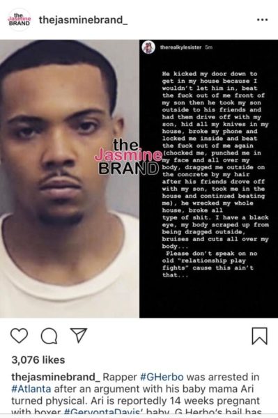 Ari Fletcher Reacts To G Herbo's Taina Williams Cheating Reveal