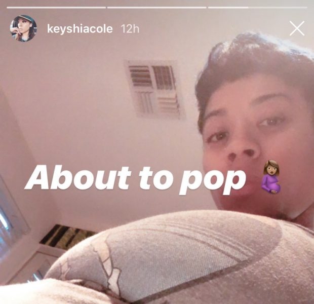 Keyshia Cole Says She’s Ready To Pop, As She Shows Her Growing Pregnancy Belly [Photo]