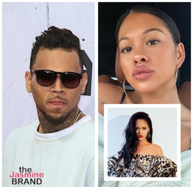 Chris Brown Shouts Out Girlfriend After Complimenting Rihanna