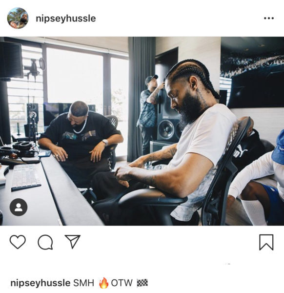 DJ Khaled Donating 100% Proceeds Of 'Higher' Single To Nipsey Hussle's  Children - theJasmineBRAND