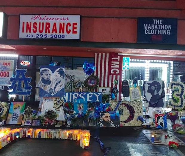 Nipsey Hussle Memorial Shut Down After Bootleggers Caught Trying To Make Money