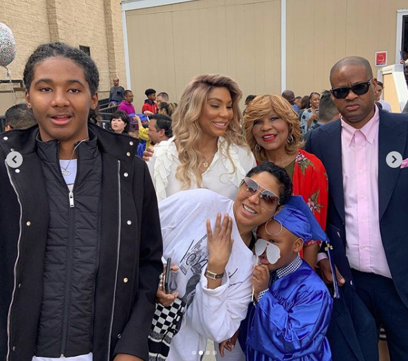 Tamar Braxton & Vincent Herbert Celebrate Son’s Kindergarden Graduation! [Photos]