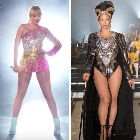 Taylor Swift Accused Of Copying Beyonce’s Coachella Intro, Fans Call Her Performance #MayoChella