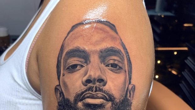 Nipsey Hussle’s Sister Tattoos His Face On Arm w/ Heartfelt Message – I love You beyond what love entails