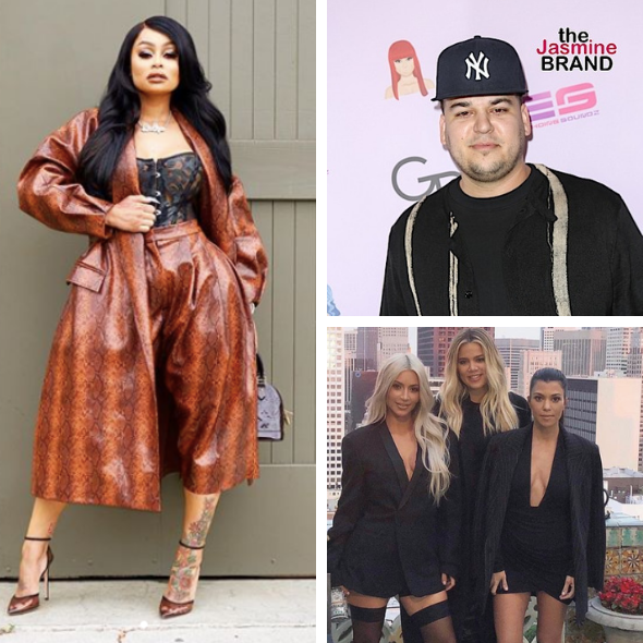 Blac Chyna Says She Has ‘No Beef’ W/ Kardashian Sisters, In A ‘Good Place’ W/ Rob Kardashian