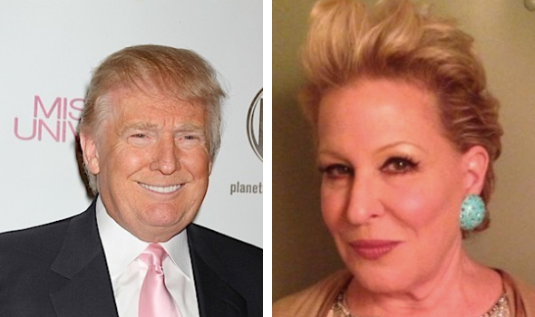 President Trump Blasts ‘Washed Up Psycho Bette Midler’ After She Claimed He Said ‘Republicans Are Dumbest Group Of Voters In The Country”