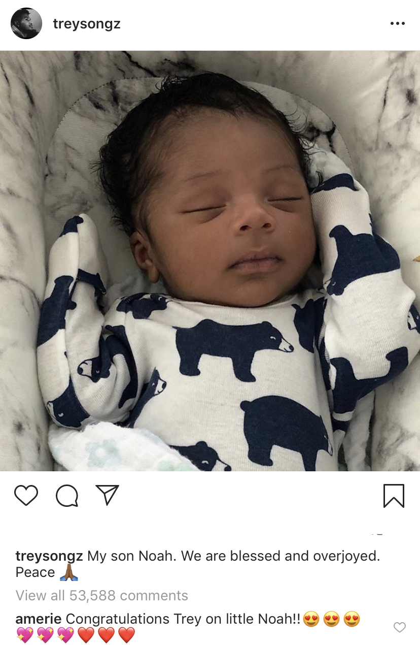 Trey Songz Shows Off Adorable Son, Noah [Photo] - theJasmineBRAND