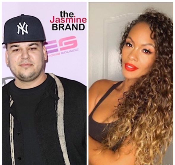 Basketball Wives' Star Evelyn Lozada Flirts With Rob Kardashian