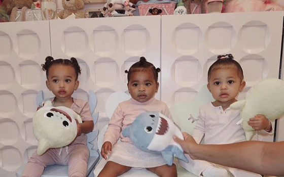 Kim Kardashian Shares Sweet Photo of Daughter Chicago With Nieces True & Stormi! 