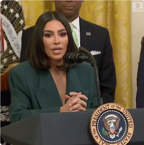 Kim Kardashian Returns To White House, Announces Partnership To Help Released Prisoners Get To Job Interviews