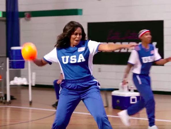 Michelle Obama Plays Dodgeball With Lena Waithe, Melissa McCarthy ...