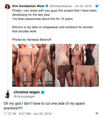 Kim Kardashian Is Changing The Name Of Her 'Kimono' Shapewear Line After  Facing Backlash: I Did It With The Best Intentions - theJasmineBRAND