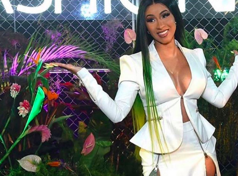 Cardi B On Recording Grammy Winning Album: I Spent 24 Hours For Months Sleeping On A Couch W/ My Pregnant, Depressed A** In The Studio! 