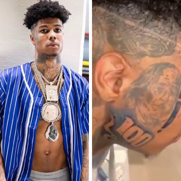 Chrisean shows off her latest face tattoo 😳🤯🤣 #Blueface  #TheProgressReport #TPRMediaGroup | Instagram