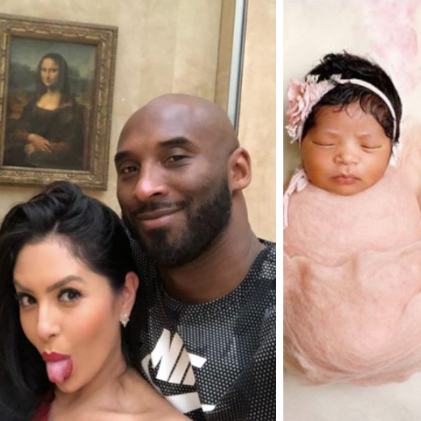 Kobe & Vanessa Bryant Share 1st Photo Newborn Daughter, Capri ‘KoKo’ Bryant’