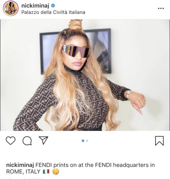 Nicki Minaj X Fendi Collection Is Coming Soon Cosmopolitan Middle East