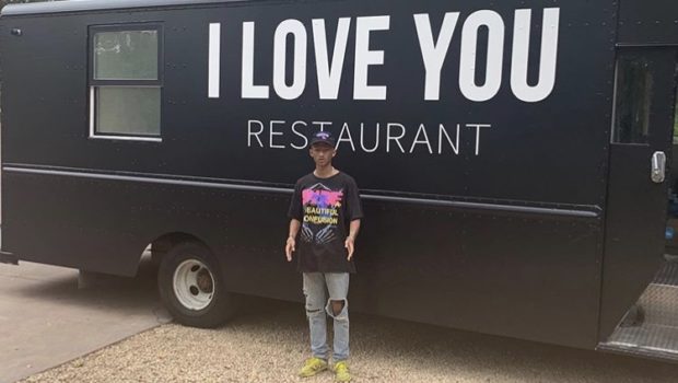 Jaden Smith Launches Free Vegan Food Truck Called the “I Love You Restaurant”
