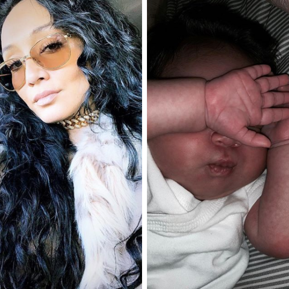 Chris Brown’s Baby Mama Nia Guzman Debuts Newborn Daughter Sinatra [Photo]