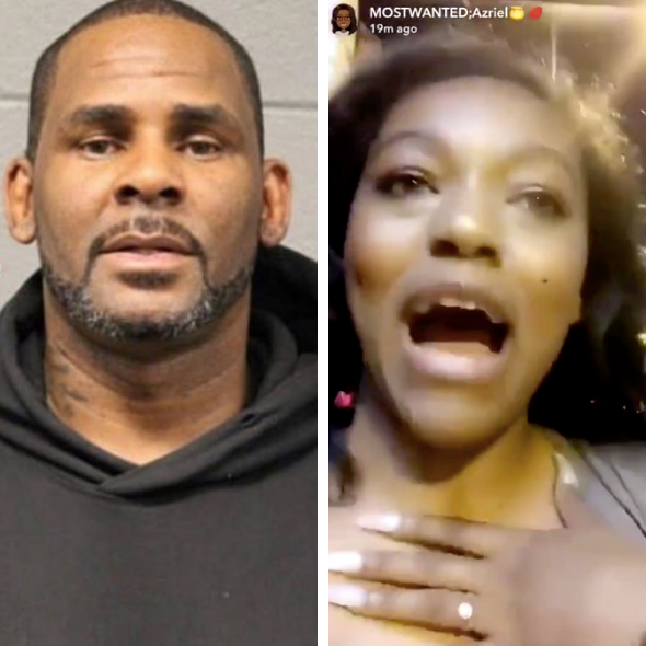 R. Kelly’s Girlfriend Azriel Clary Dances In Trump Tower While He’s In Jail, Lashes Out At Parents: Yes, I Have A Phone & I Don’t Want To Talk To My Parents! [VIDEO]