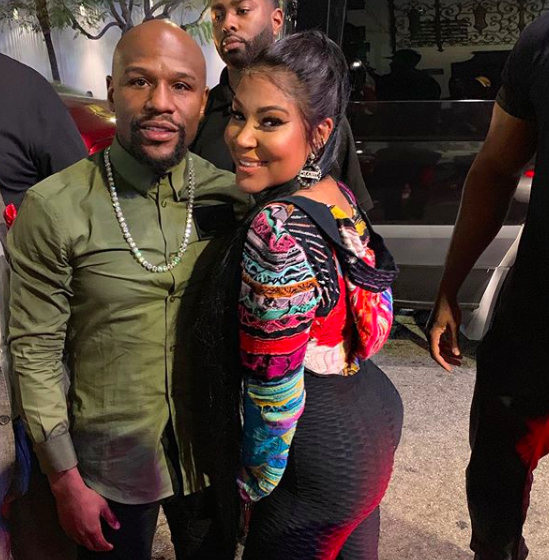 Love & Hip Hop's Lyrica Anderson Poses W/ Floyd Mayweather, Estranged ...