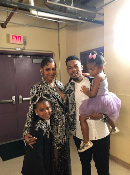 Chance The Rapper Poses W/ Beyonce & Blue Ivy, Reveals His Full Circle “The Lion King” Moment