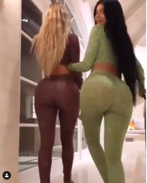 Kylie Jenner & Friend Anastasia Karanikolaou Flaunt Booty & Beauty In Matching Vacay Outfits