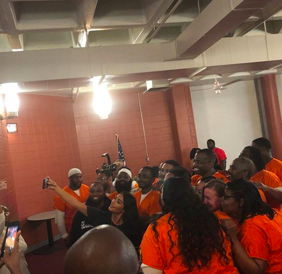 Kim Kardashian Visits DC Department of Corrections [Photos]