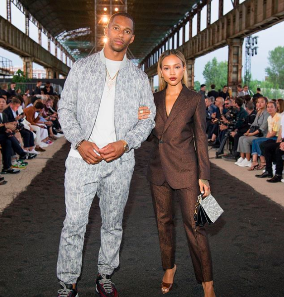 Karrueche Tran Says She’s Never Been In Love Like This Before, Adds There’s ‘Potential’ For Her & Victor Cruz To Get Married
