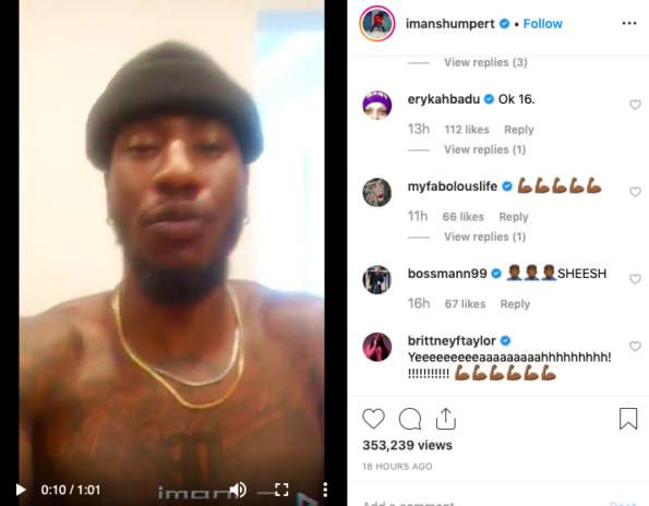 NBA Baller Iman Shumpert Remixes Da Baby's 