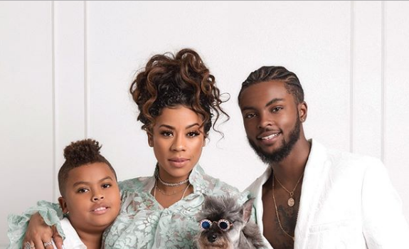 Keyshia Cole Is Ready To Pop! Poses W/ Boyfriend, Son & Adorable Dog In New Maternity Shoot