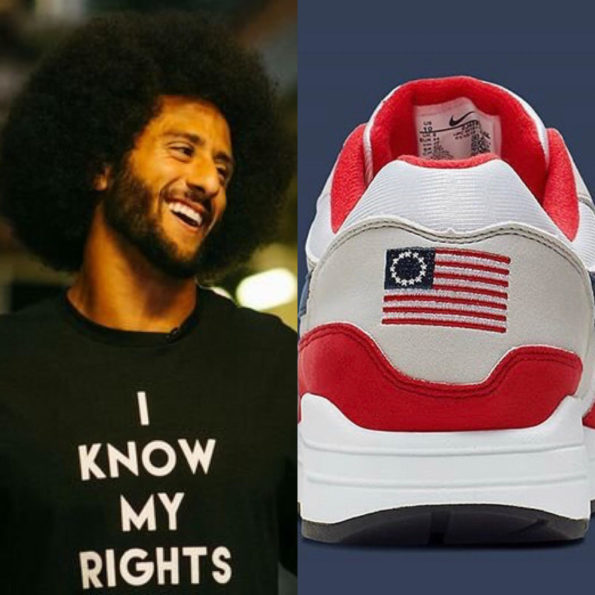 Nike pulls sale shoe with flag