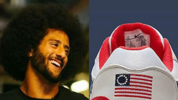 Nike Pulls Flag Sneakers After Colin Kaepernick Raises Concern Over Its Slavery Ties, Conservatives React