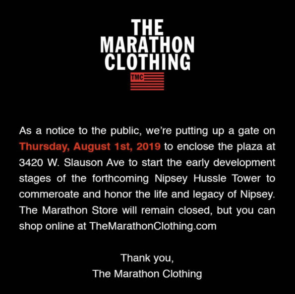 Nipsey Hussle's The Marathon Clothing Store Makes Over $10 Million!