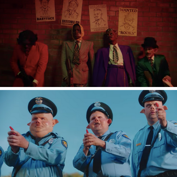 A$AP Plays Bank Robber, Portrays Cops As Pigs In ‘Babushka Boi’ Video