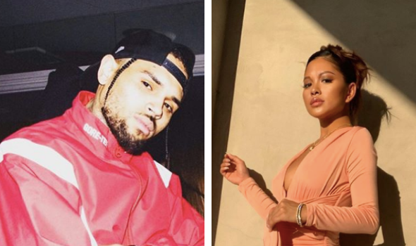 Chris Brown’s Rumored Baby Mama Ammika Harris Posts Flat Stomach, Amidst Reports She’s Pregnant W/ His Child