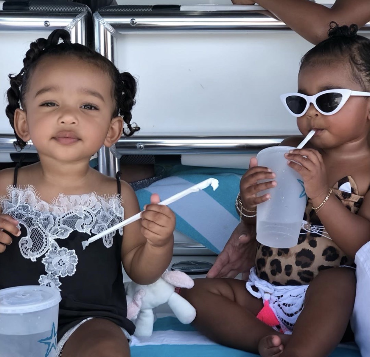 Chicago West & True Thompson Are Beach Babies! - theJasmineBRAND