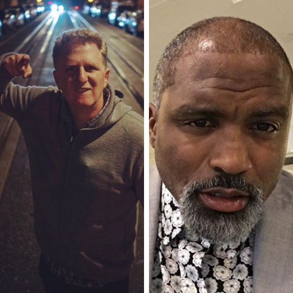 Michael Rapaport & Retired NBA Star Cuttino Mobley Have Super Awkward Exchange ‘Get Off Me Man!’ [VIDEO]