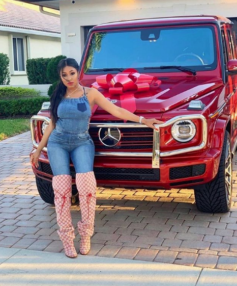 Yung Miami’s G-Wagon Allegedly Shot At While She Was Leaving The Studio