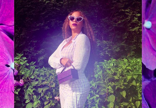 Beyonce Serves 50 Shades Of Purple In Latest Shoot! 