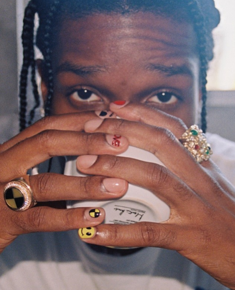 A$AP Rocky Says That Wearing Headscarves & Painting His Nails Doesn’t Compromise His Masculinity: “I’m A Pretty Boy!”