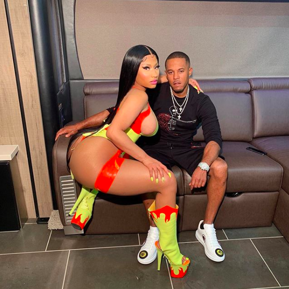 Nicki Minaj Straddles Future Husband Kenneth Petty In Spicy New Photo