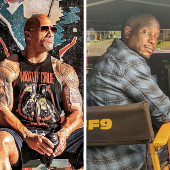 The Rock Seemingly Refers To Tyrese As A Clown, Posts Cryptic Message About Spin-Off