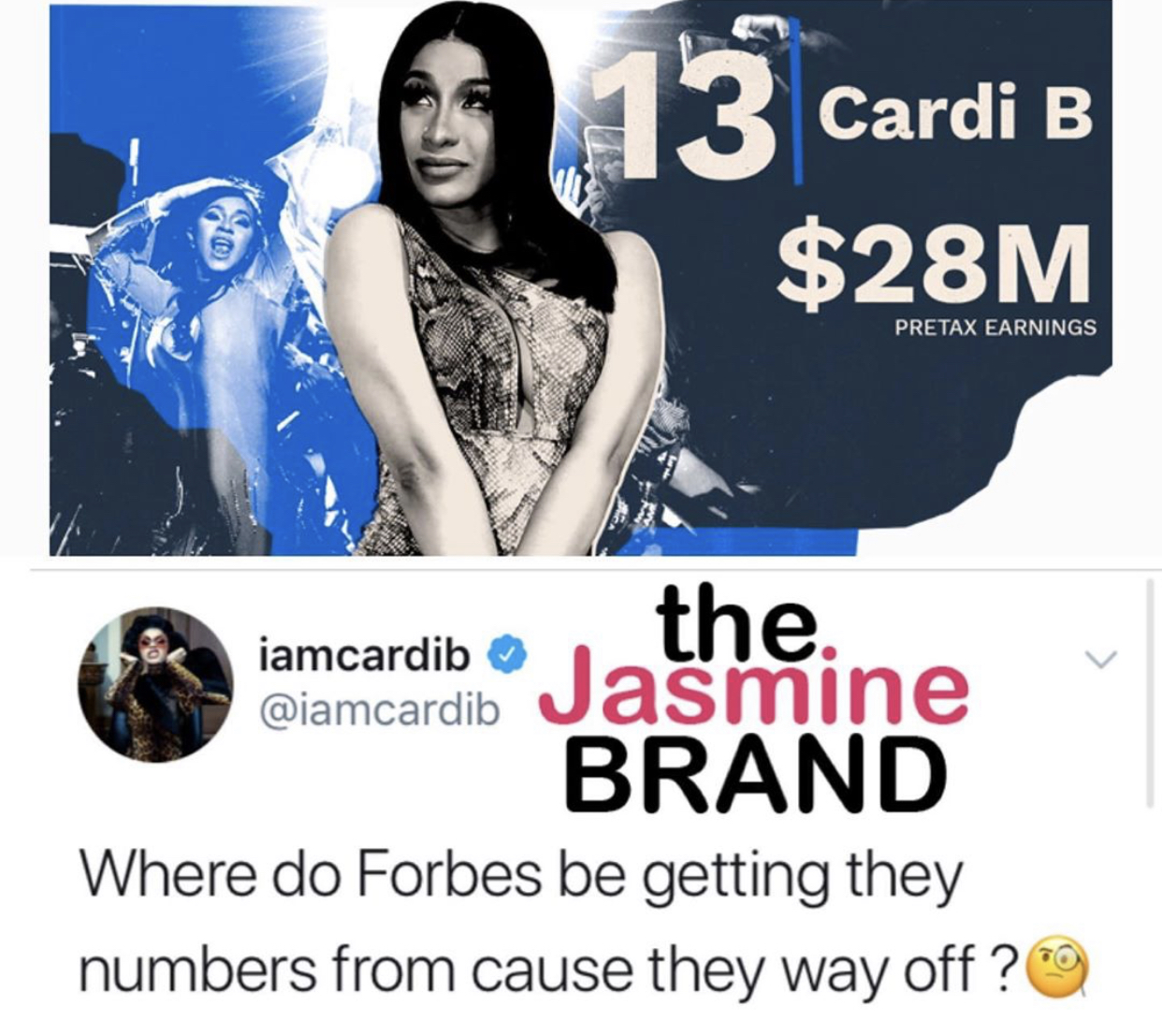 Cardi B & Meek Mill Say Forbes' List Of Highest Paid Hip-Hop Acts Is ...