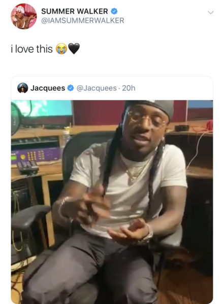 Jacquees Teases “Quemix” To Summer Walker's Single Playing Games -  theJasmineBRAND