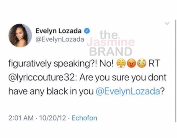 Evelyn Lozada Defends Identifying As Afro-Latina As Old Tweet ...