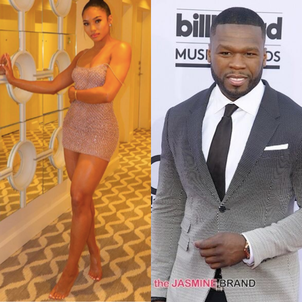 50 Cent’s Girlfriend Reacts To Social Media User Who Tells Her, I Hope He Keeps His Hands To Himself