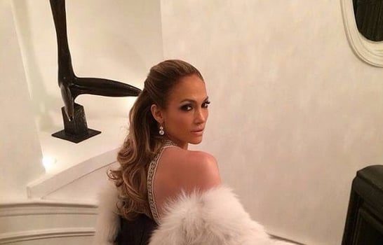 J.Lo Heckled On Red Carpet For Wearing Fur [VIDEO]