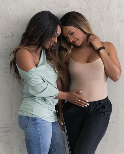 Malika Haqq Debuts Baby Bump For 1st Time Since Announcing Pregnancy